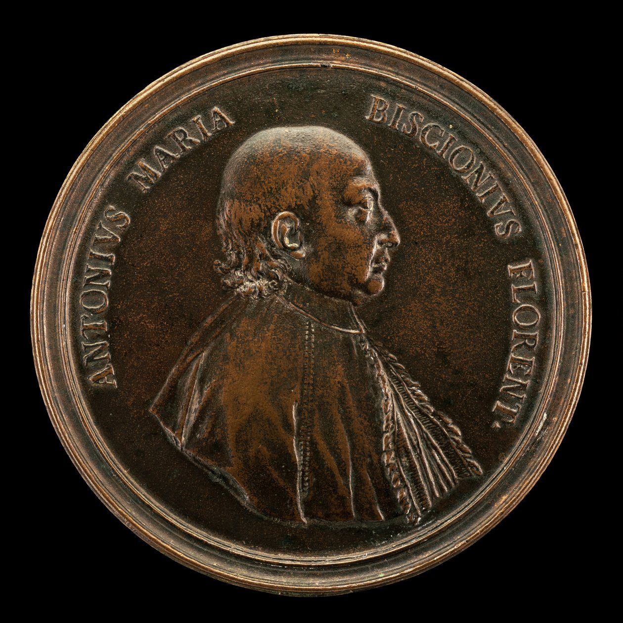 एंटोनियो मारिया बिस्सियोनी [विपरीत], 1725। द्वारा लोरेंजो मारिया वेबर