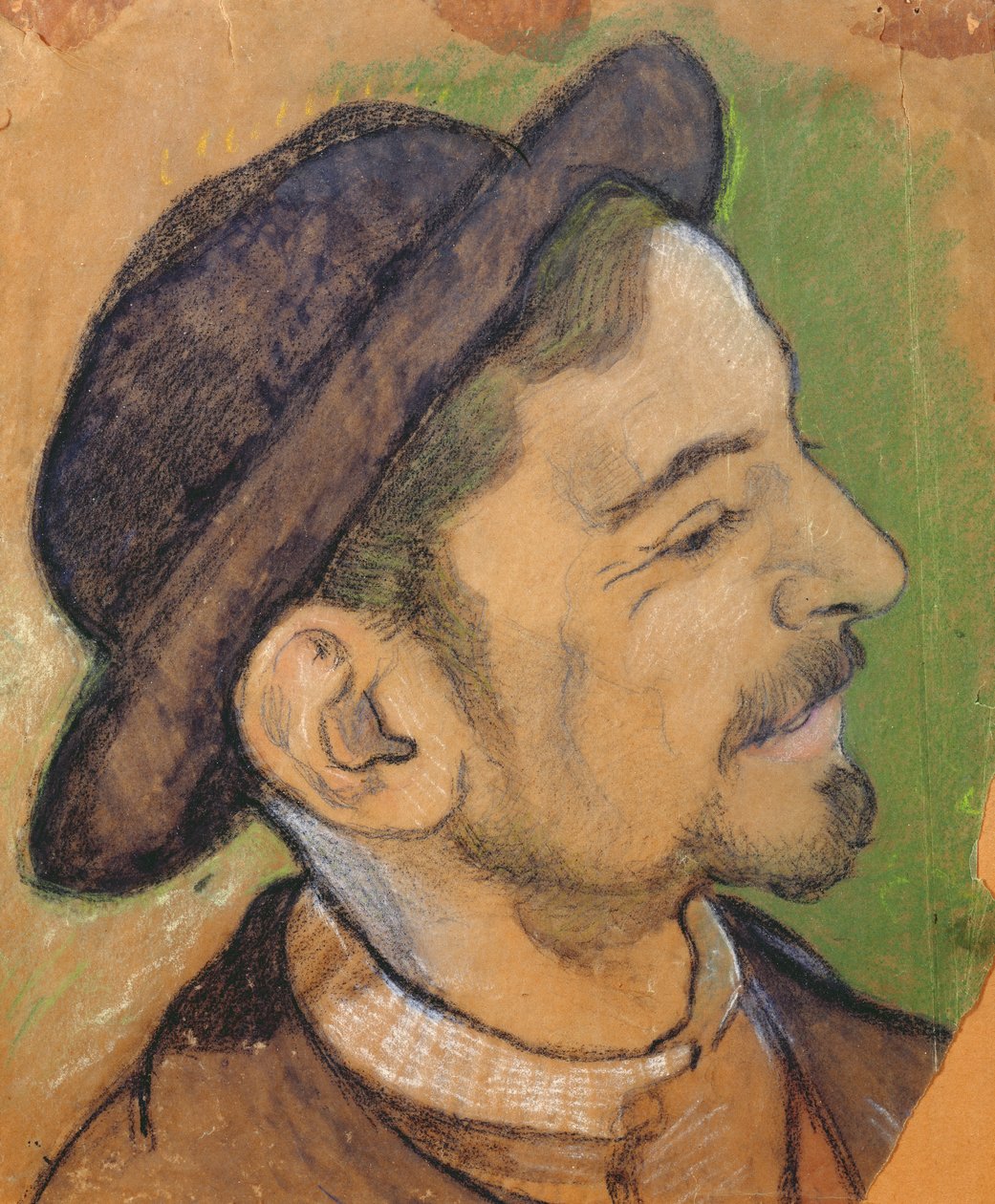 एमिल बर्नार्ड, c.1887 (पेस्टल) द्वारा लुई एंकेटिन