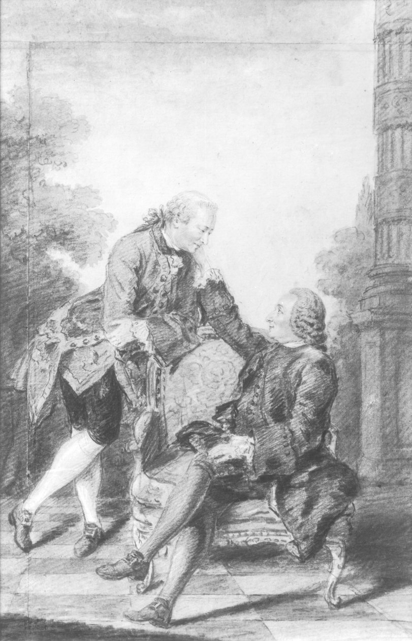डेनिस डाइडेरॉट (1713-84) और मेलशोर, बैरन डी ग्रिम (1723-1807) द्वारा लुई कारोगिस ने कारमोंटेल को डाइट किया