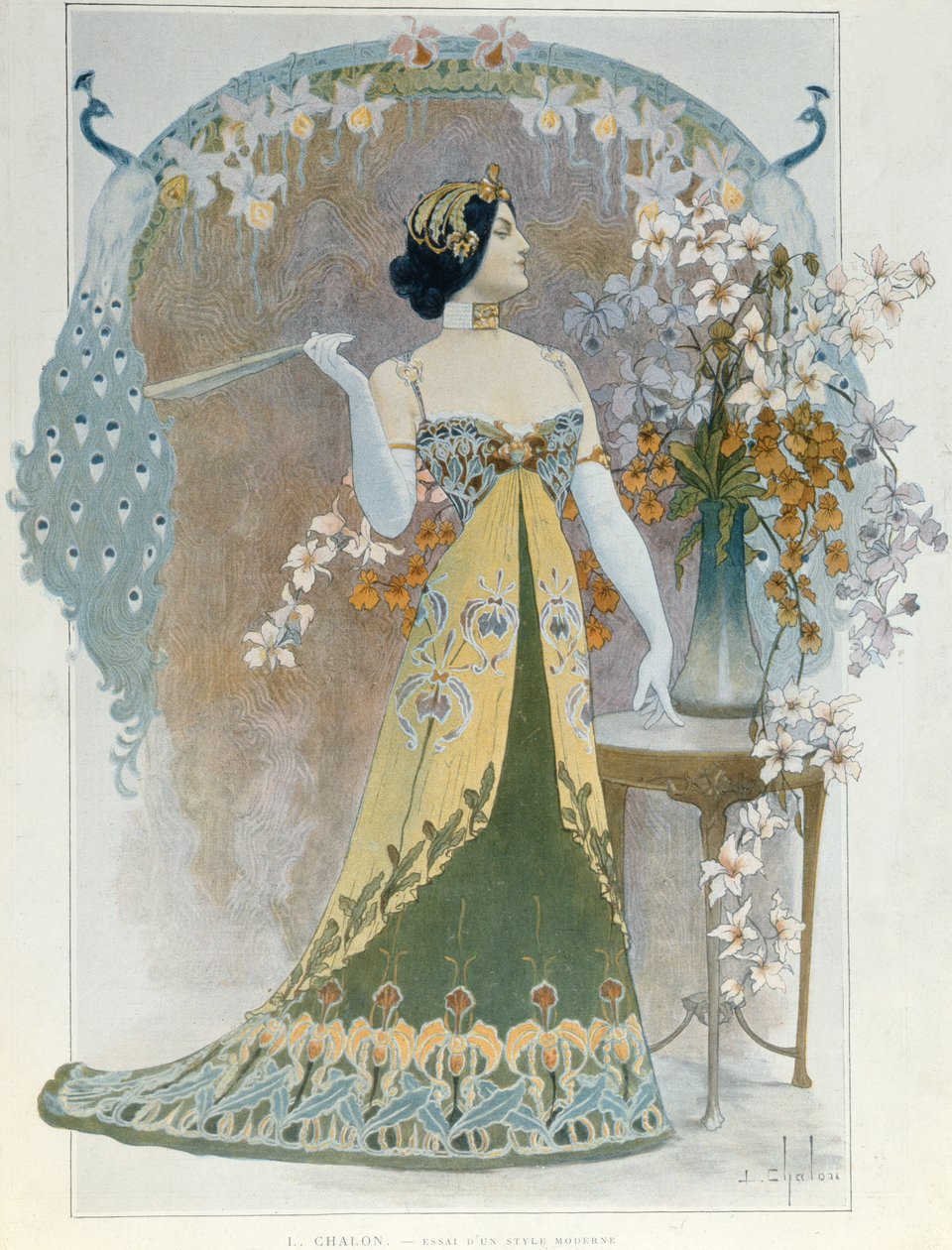 आधुनिक शैली पर निबंध, c.1899 द्वारा लुइस चेलोन