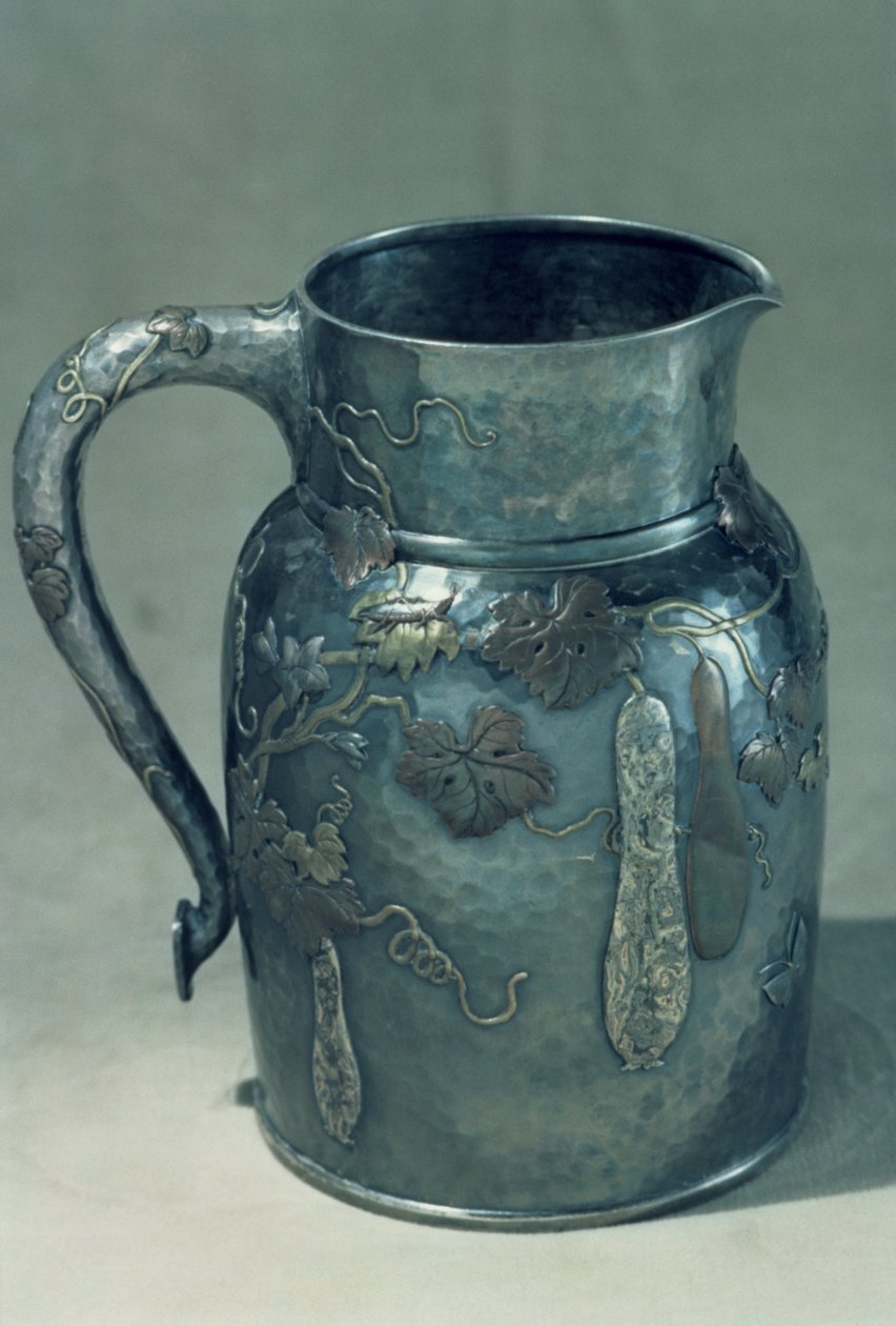 जुग, न्यूयॉर्क, c.1900 (चांदी, पीतल और तांबा) द्वारा लुई कम्फर्ट टिफ़नी