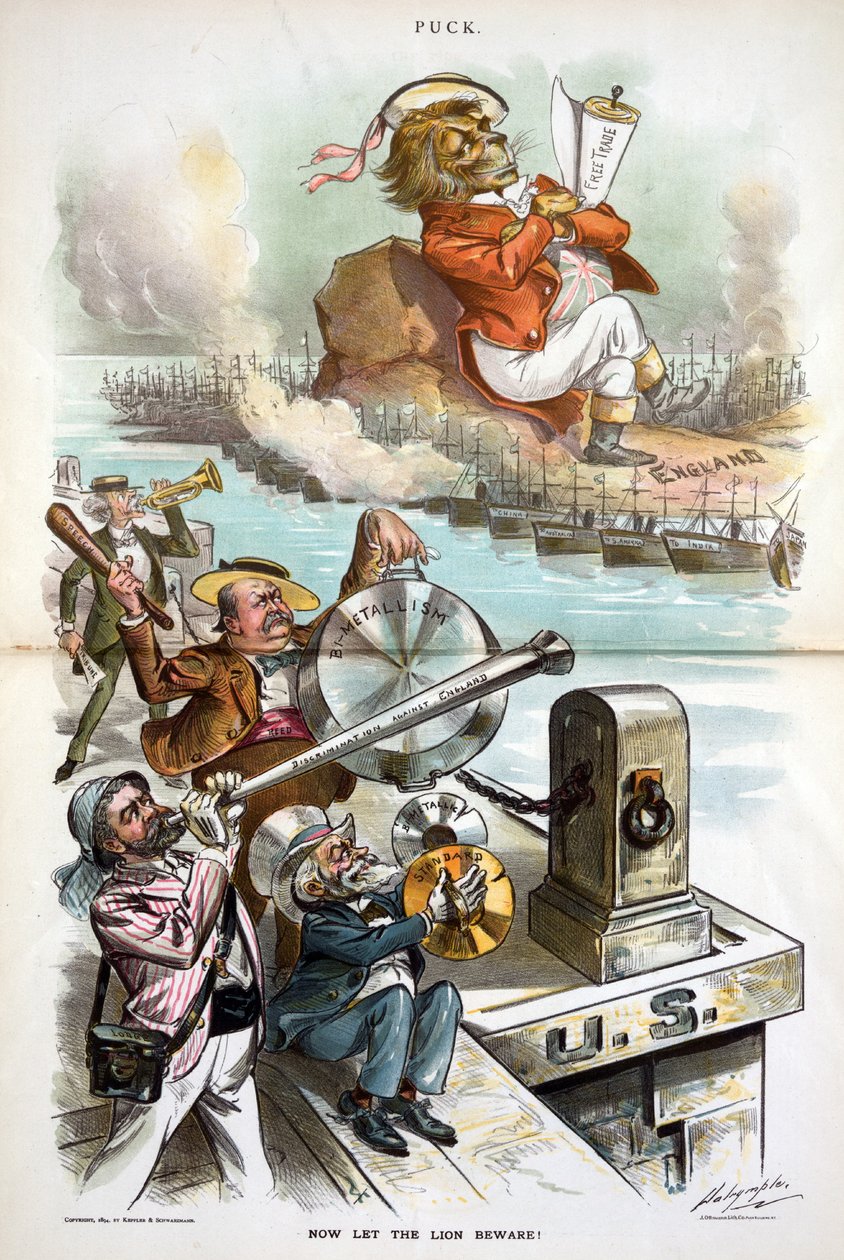 अब लेट द लायन खबरदार !, 1894 द्वारा लुइस डेलरिम्पल