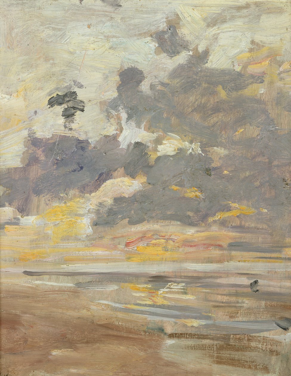लार्ज स्काई, c.1888-95 द्वारा यूजीन लुई बौडिन