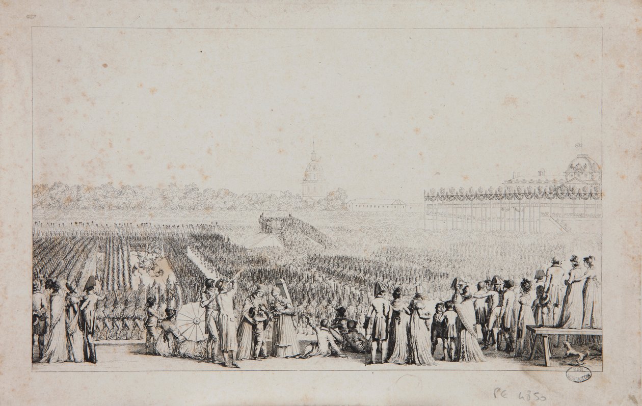 चैंप डे माई का दिन, 1815 द्वारा लुई लाफिटे