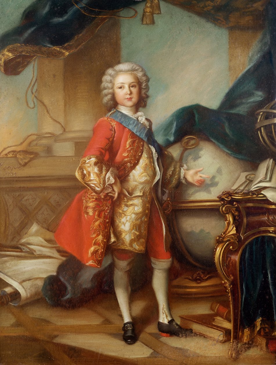 फ्रांस के Dauphin Charles-Louis (1729-65) द्वारा लुइस टोके
