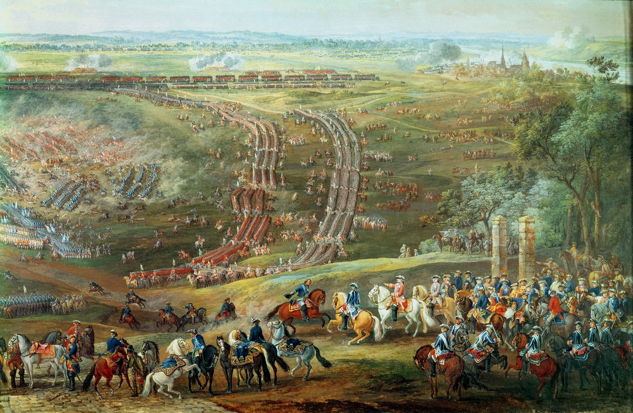 Fontenoy की लड़ाई, 11 मई 1745 (विस्तार) द्वारा लुई निकोलस वैन ब्लार्नबर्गे
