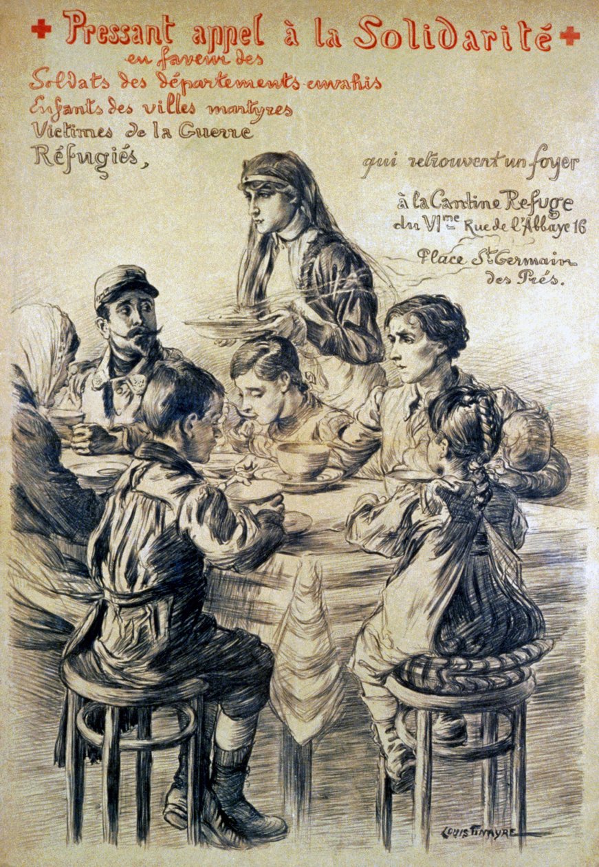 समर्थन के लिए तत्काल कॉल, 1917 द्वारा लुइस तिनैरे