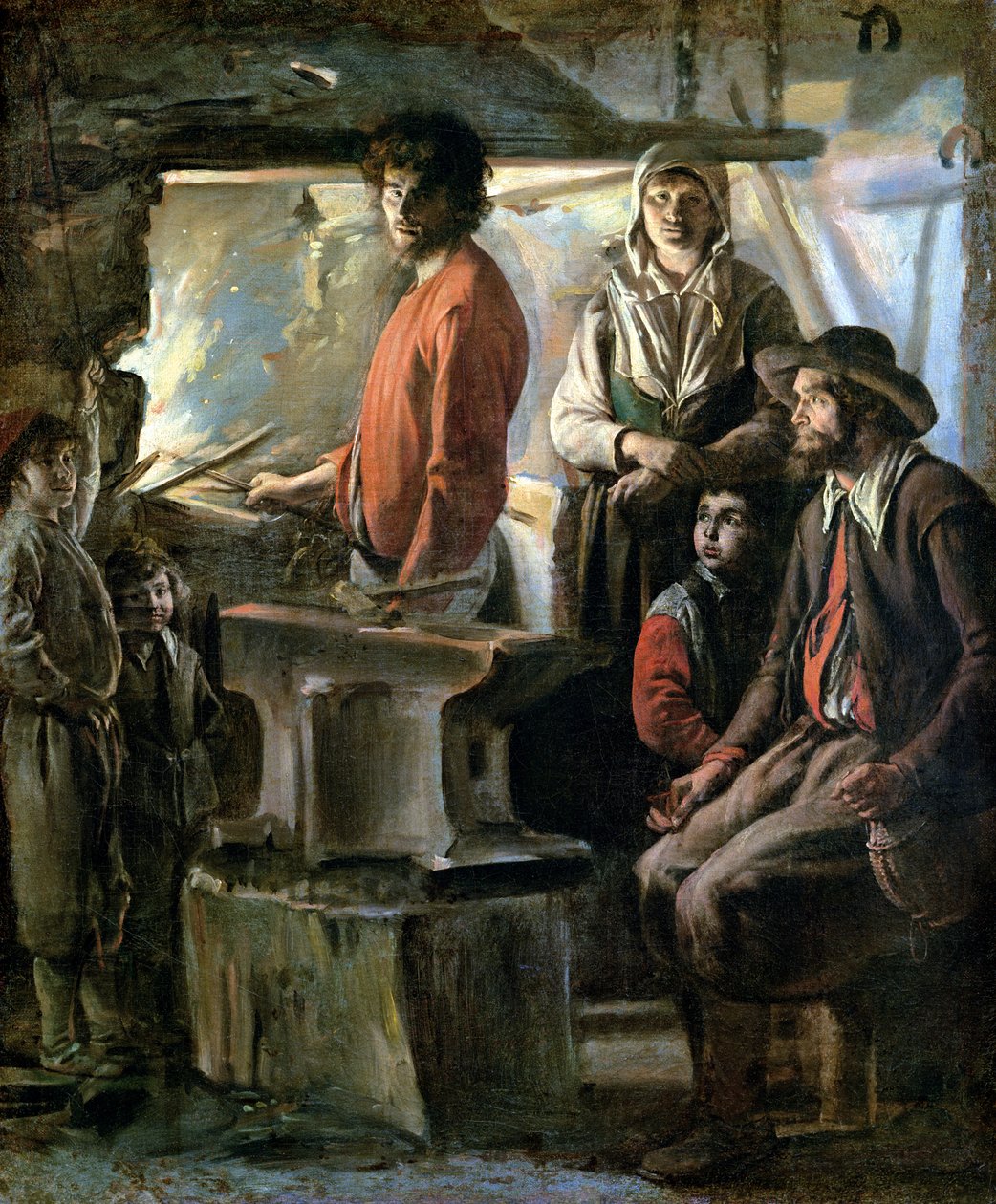 फोर्ज, 1640 द्वारा लुई ले नैन