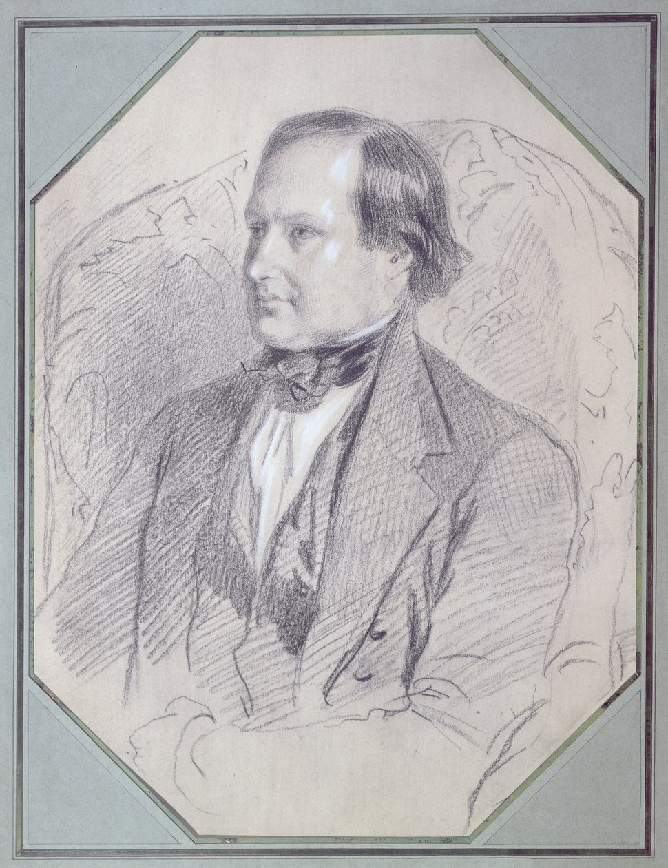 विक्टर ह्यूगो (1802-85), 1843 द्वारा लुई बूलैंगर