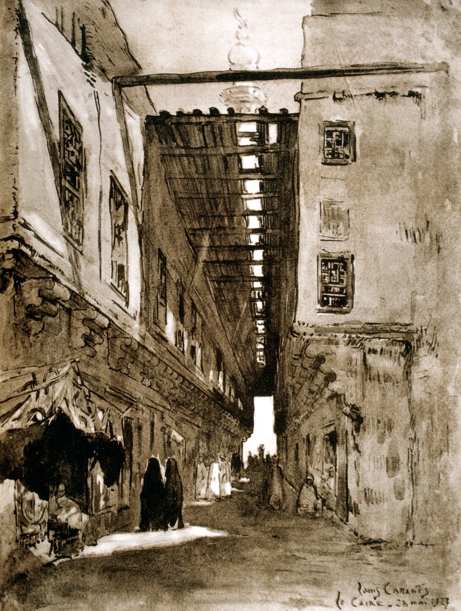 सूक्स, काहिरा, 1928 द्वारा लुई कैबन्स