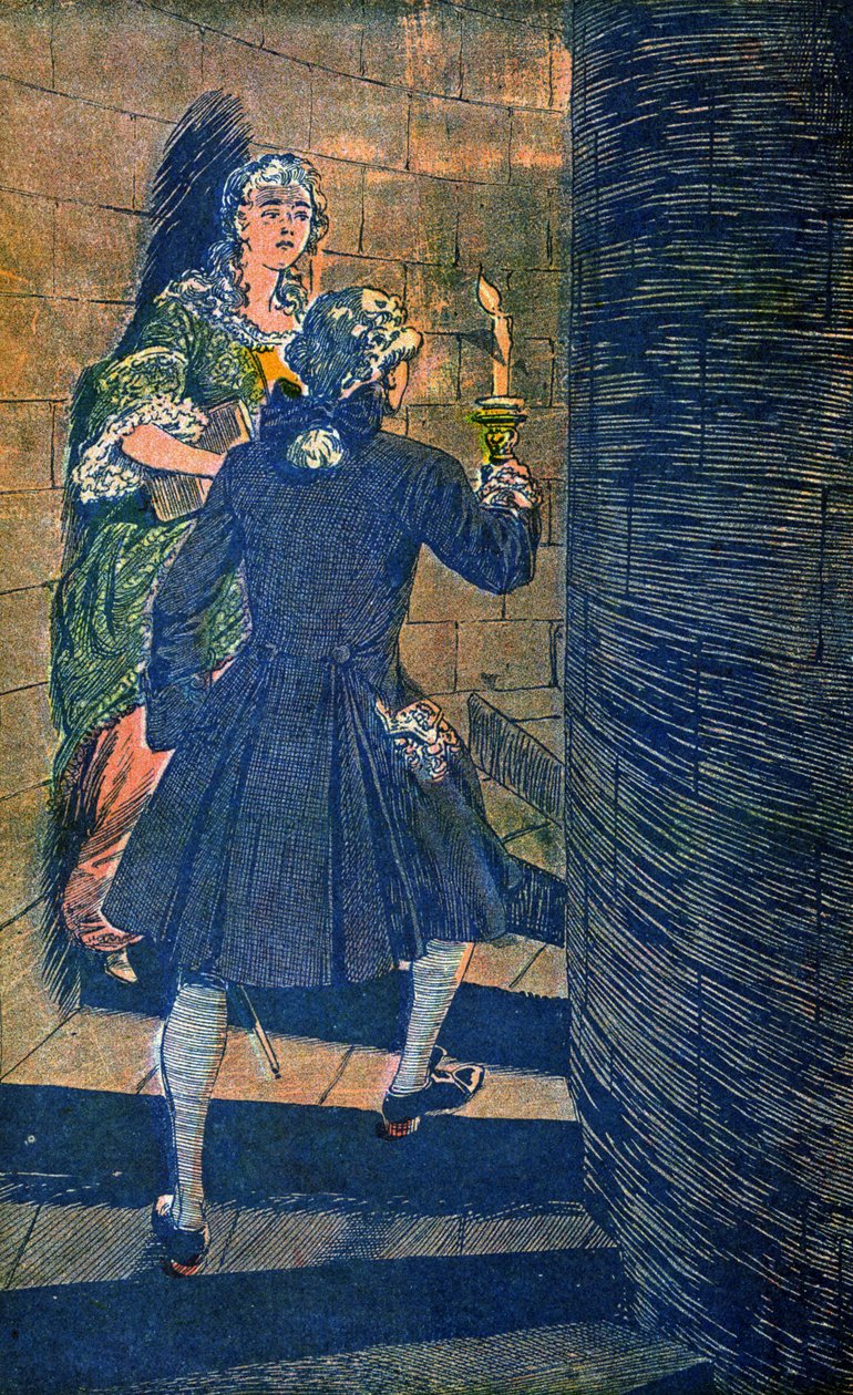 ममे डी टूलूज़ और लुई XV द्वारा लुई चार्ल्स ने बमबारी की