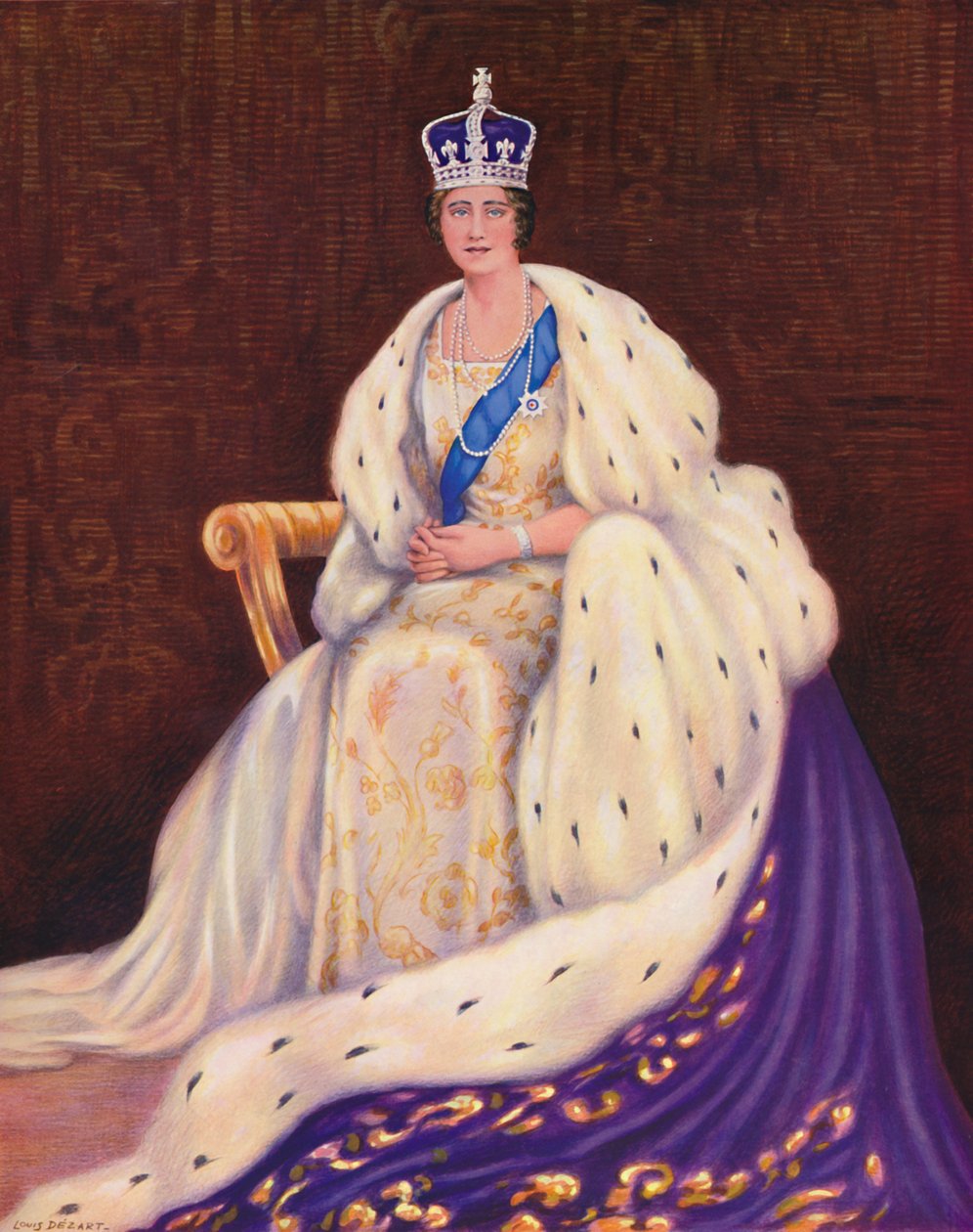 महामहिम रानी, 1937 द्वारा लुई डेज़ार्टो