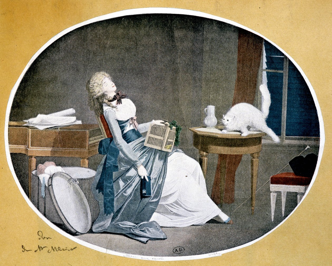 लुई बोइली द्वारा एक पेंटिंग का पुनरुत्पादन (1761-1845)। द्वारा लुई लियोपोल्ड (बाद) बोइली