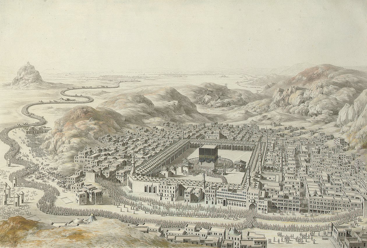 मक्का, 1787 द्वारा लुई निकोलस डी लेस्पिनसे