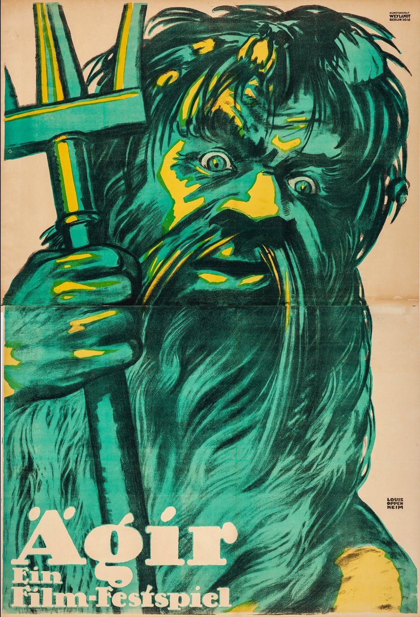 एजिर। एक फिल्म समारोह, 1918। द्वारा लुइस ओपेनहेम