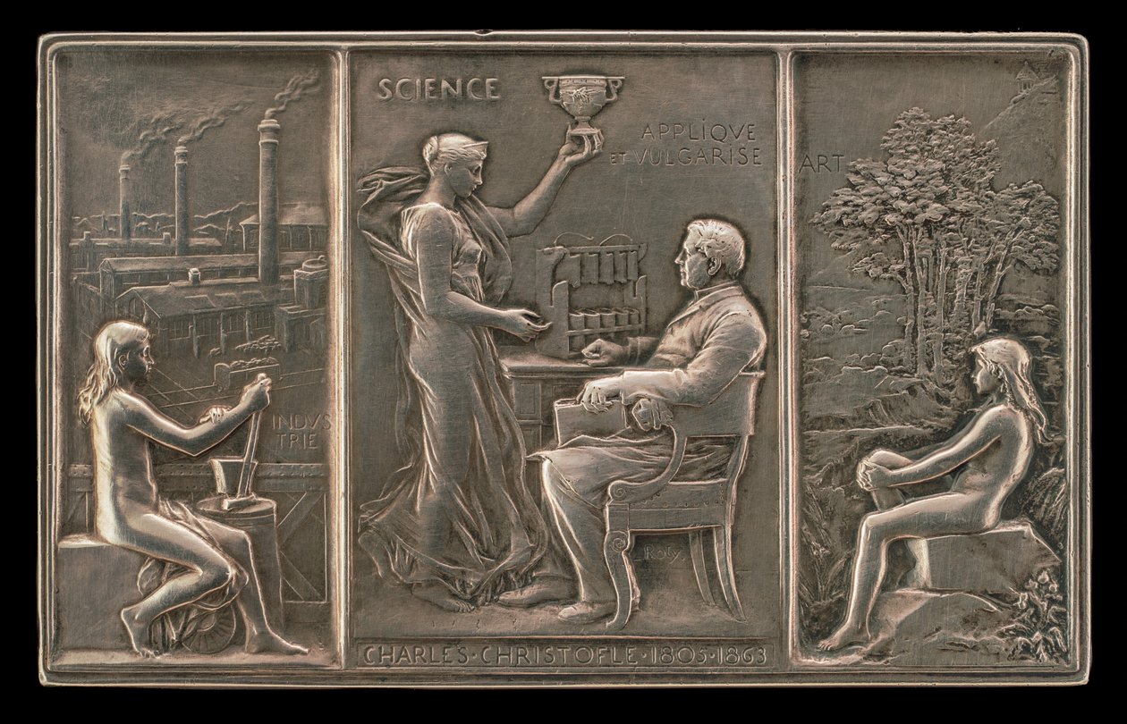 चार्ल्स क्रिस्टोफ़ल, 1805-1863, सिल्वरस्मिथ [आगे], 1892। द्वारा लुई ऑस्कर रोटी