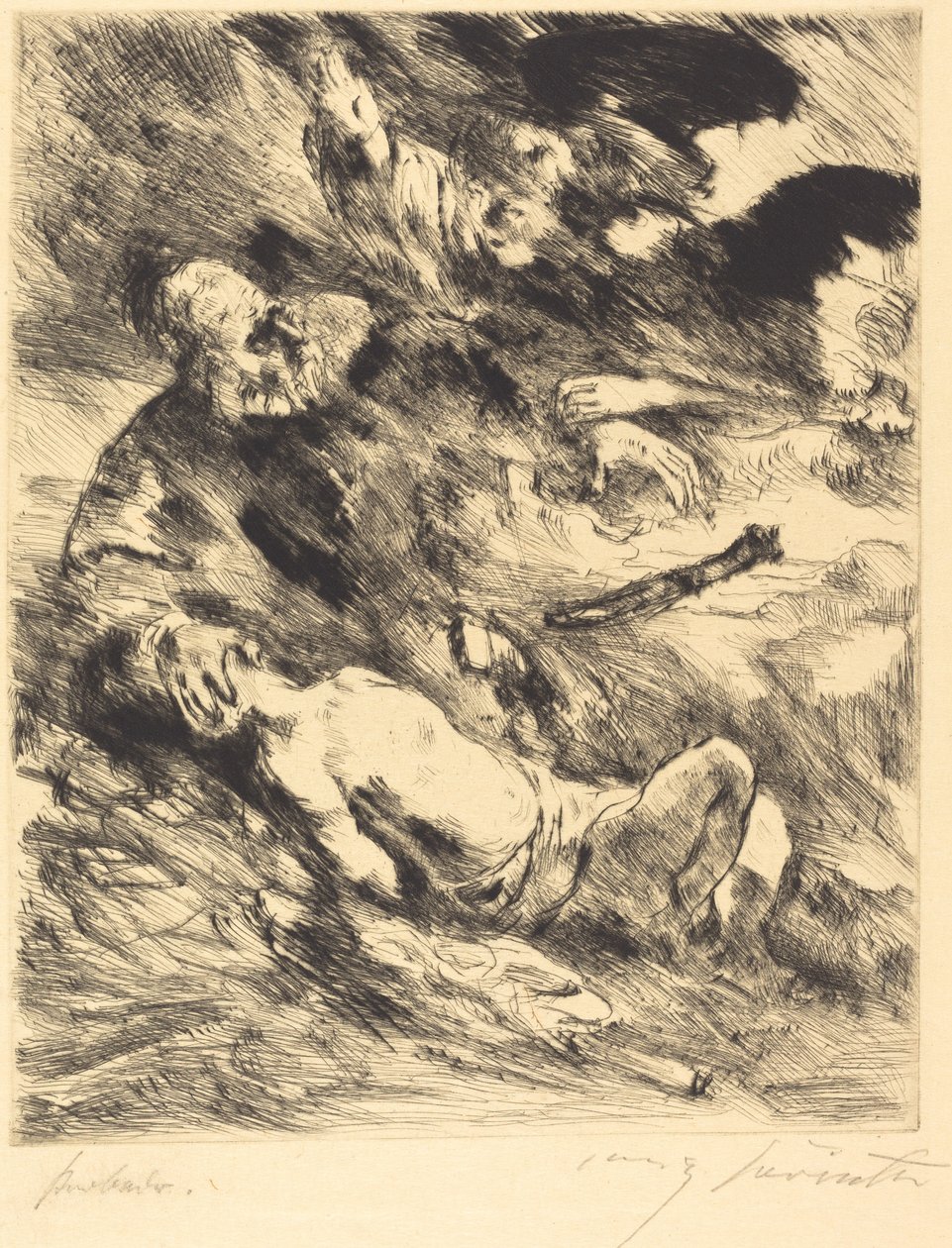 इसहाक का बलिदान, इसहाक का बलिदान, 1920। द्वारा लोविस कोरिंथ