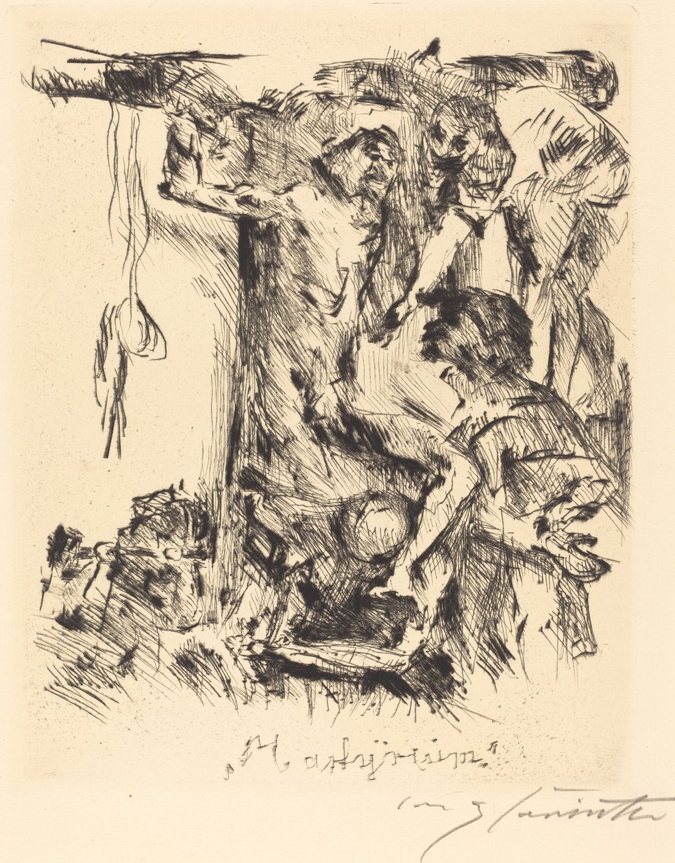 शहादत शहादत, 1921। द्वारा लोविस कोरिंथ