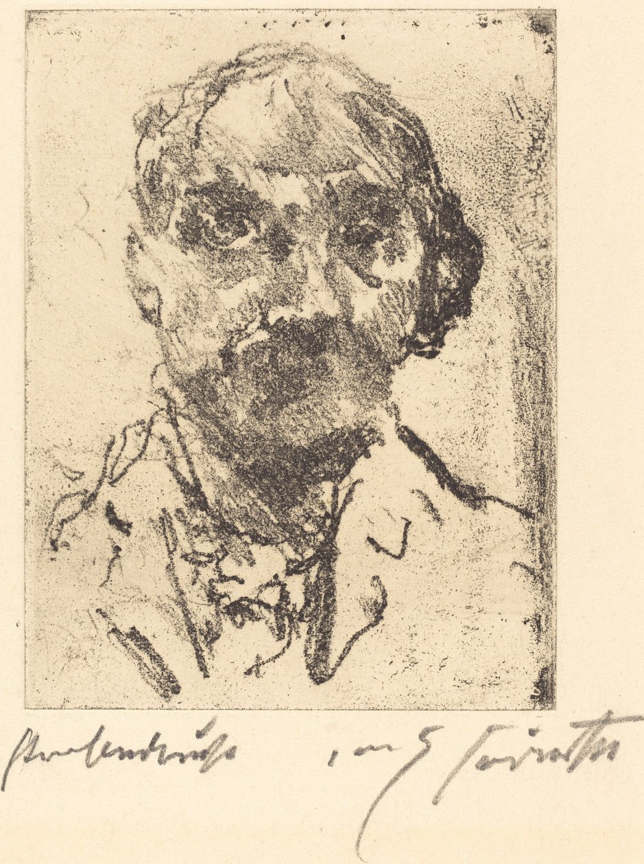 सेल्फ-पोर्ट्रेट, 19211922। द्वारा लोविस कोरिंथ