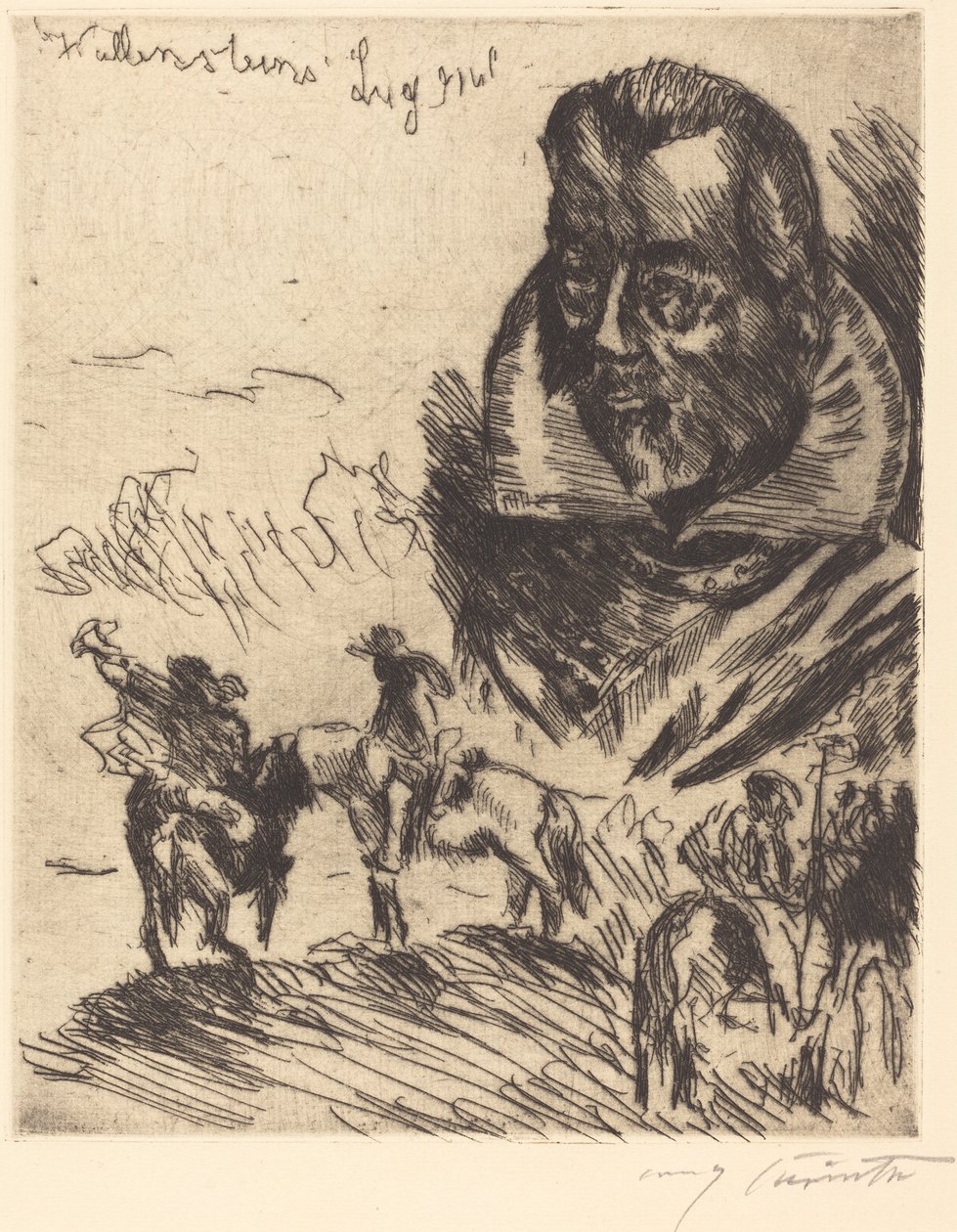 अग्रभाग शीर्षक पृष्ठ, 1923। द्वारा लोविस कोरिंथ