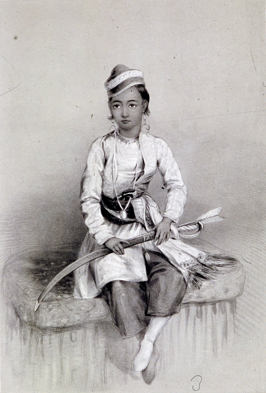 ए यंग हिल राजा, 1844 द्वारा लोवेस डिकिंसन