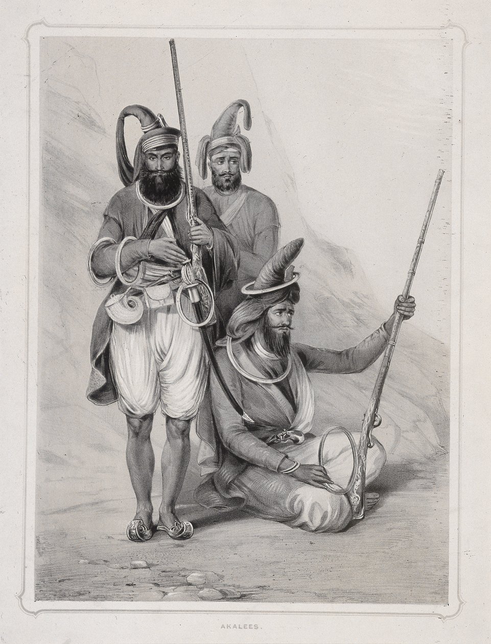 'अकालीज', भारतीय योद्धा, द्वारा लोवेस डिकिंसन