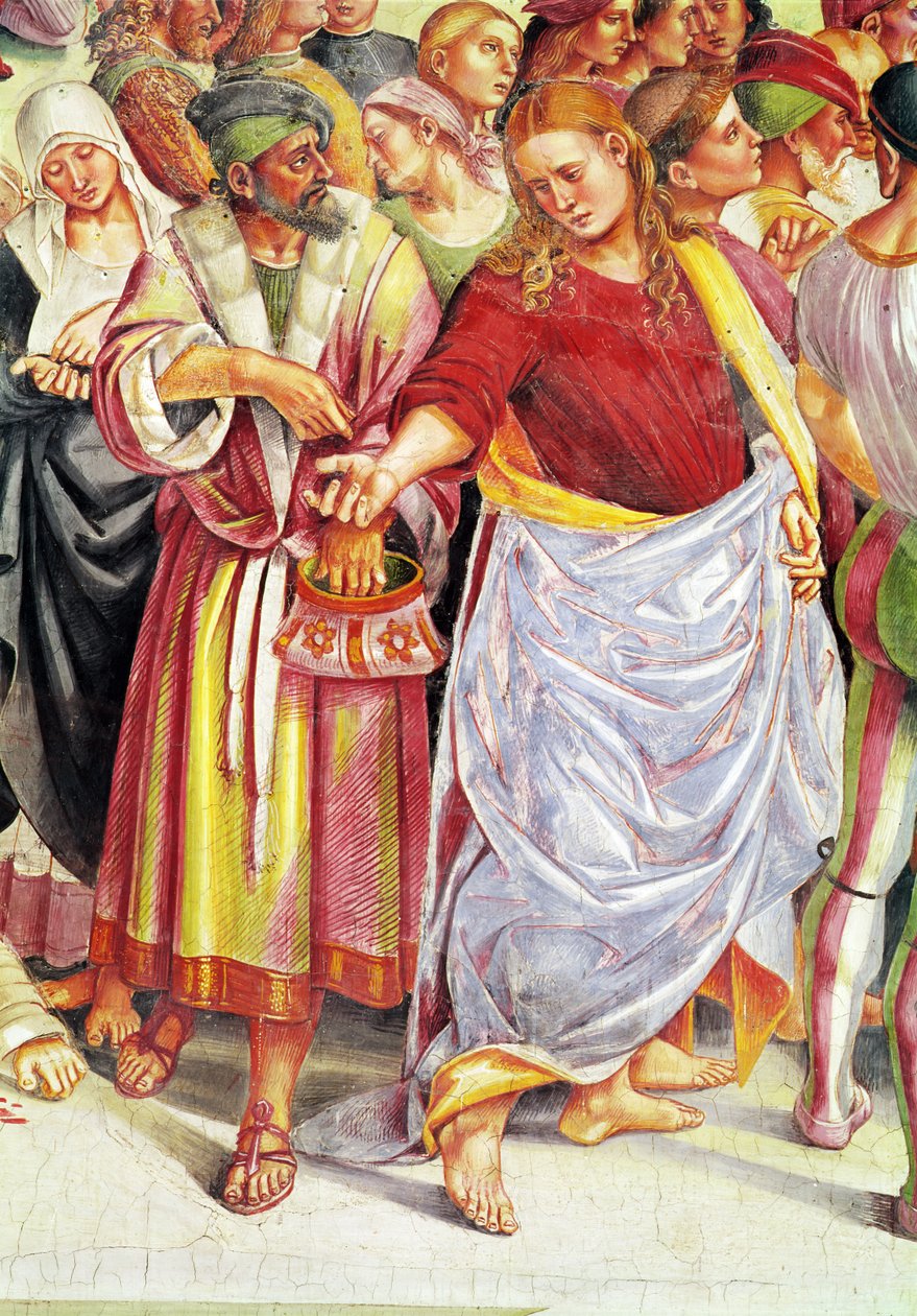 एंटीकोट्रिस्ट के उपदेश का विस्तार, मैडोना डी सैन ब्रिज़ियो के चैपल से, 1499-1504 (79359 का विस्तार) द्वारा लुका सिग्नेरी