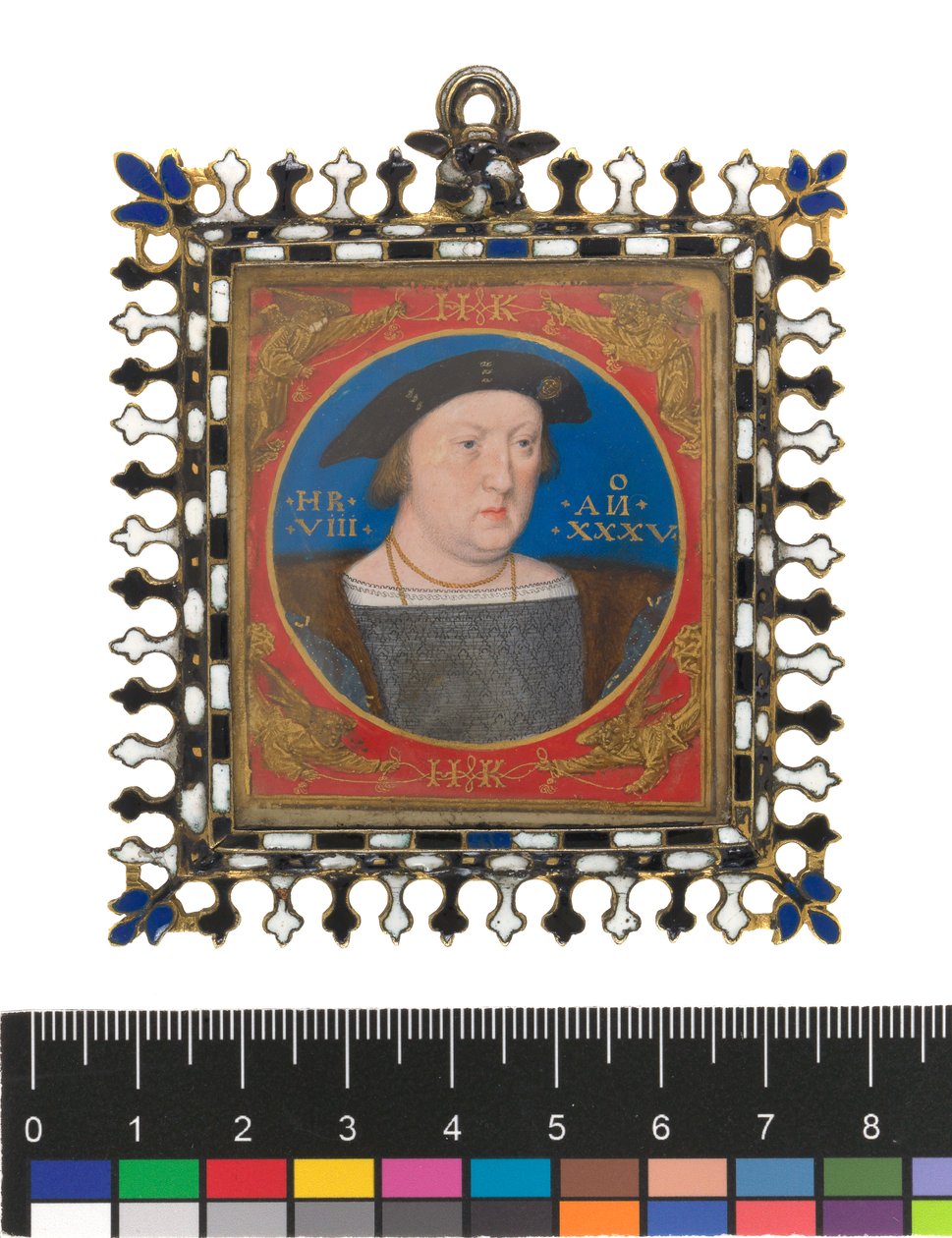 हेनरी VIII, c.1525-27 (कार्ड पर वेल्लम पर बॉडीकलर) द्वारा लुकास होरेनबाउट या हॉर्नबॉल्ट