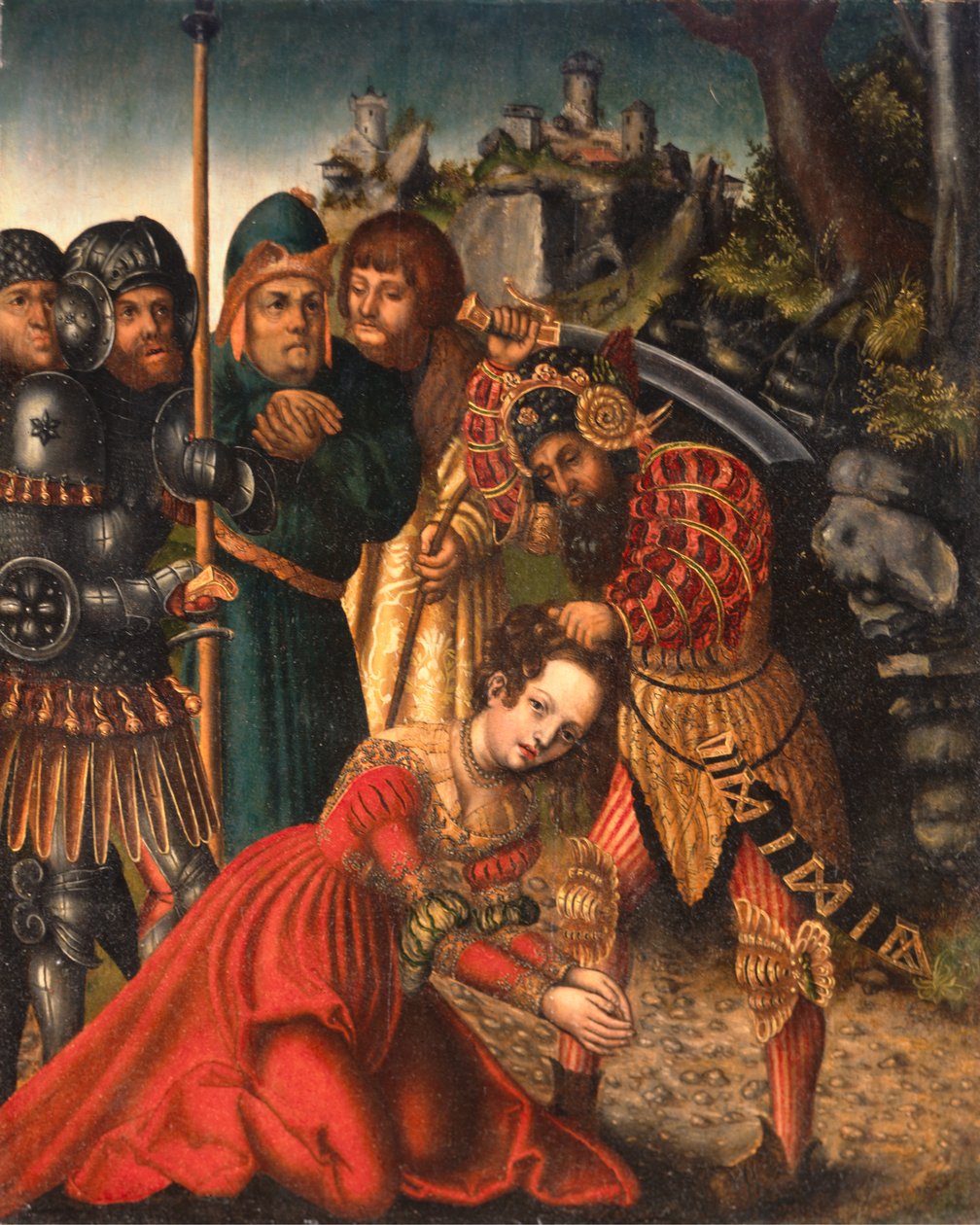 सेंट कैथरीन की शहादत द्वारा Cranach का लुकास स्कूल