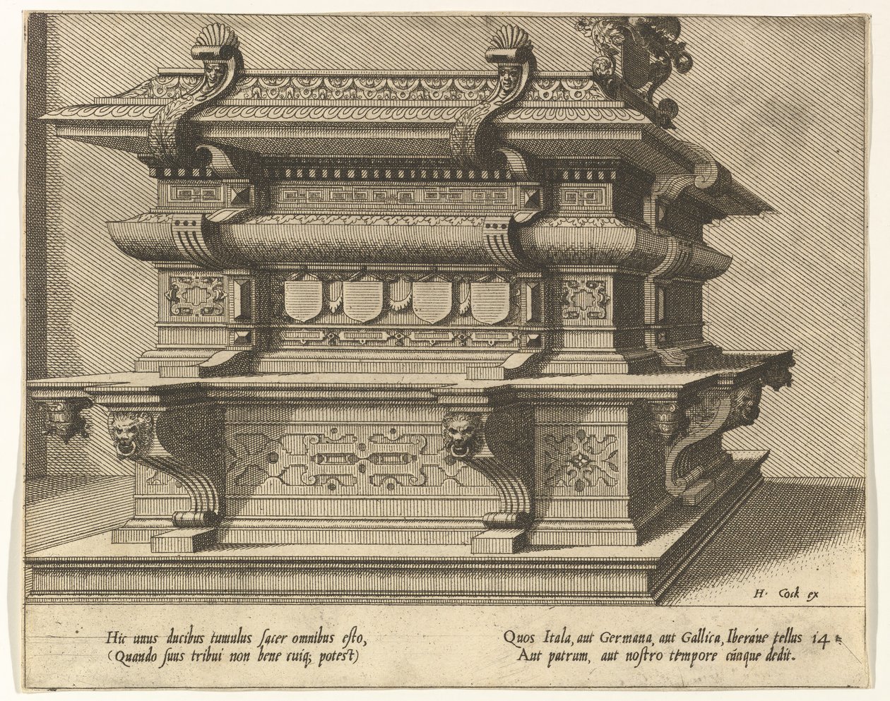 Cnotaphiorum 14, 1563. निर्माता: जोहान्स वैन डोटेकम I, लुकास वैन डोटेकम। द्वारा लुकास वैन डोटेकम