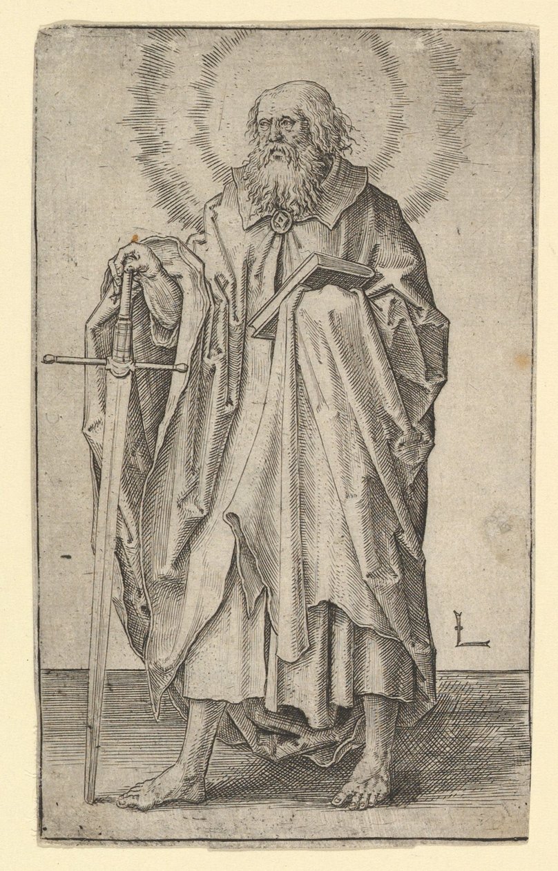 सेंट पॉल, ca. 1510। द्वारा लुकास वैन लेडेन
