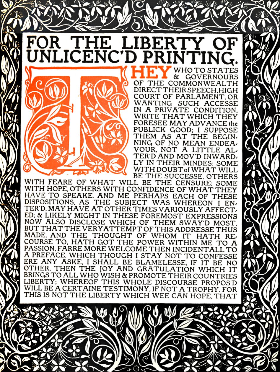 एरागैनी प्रेस: आरोग्यगिटिका का उद्घाटन पृष्ठ, c.1895-1914। द्वारा लुसिएन पिसारो
