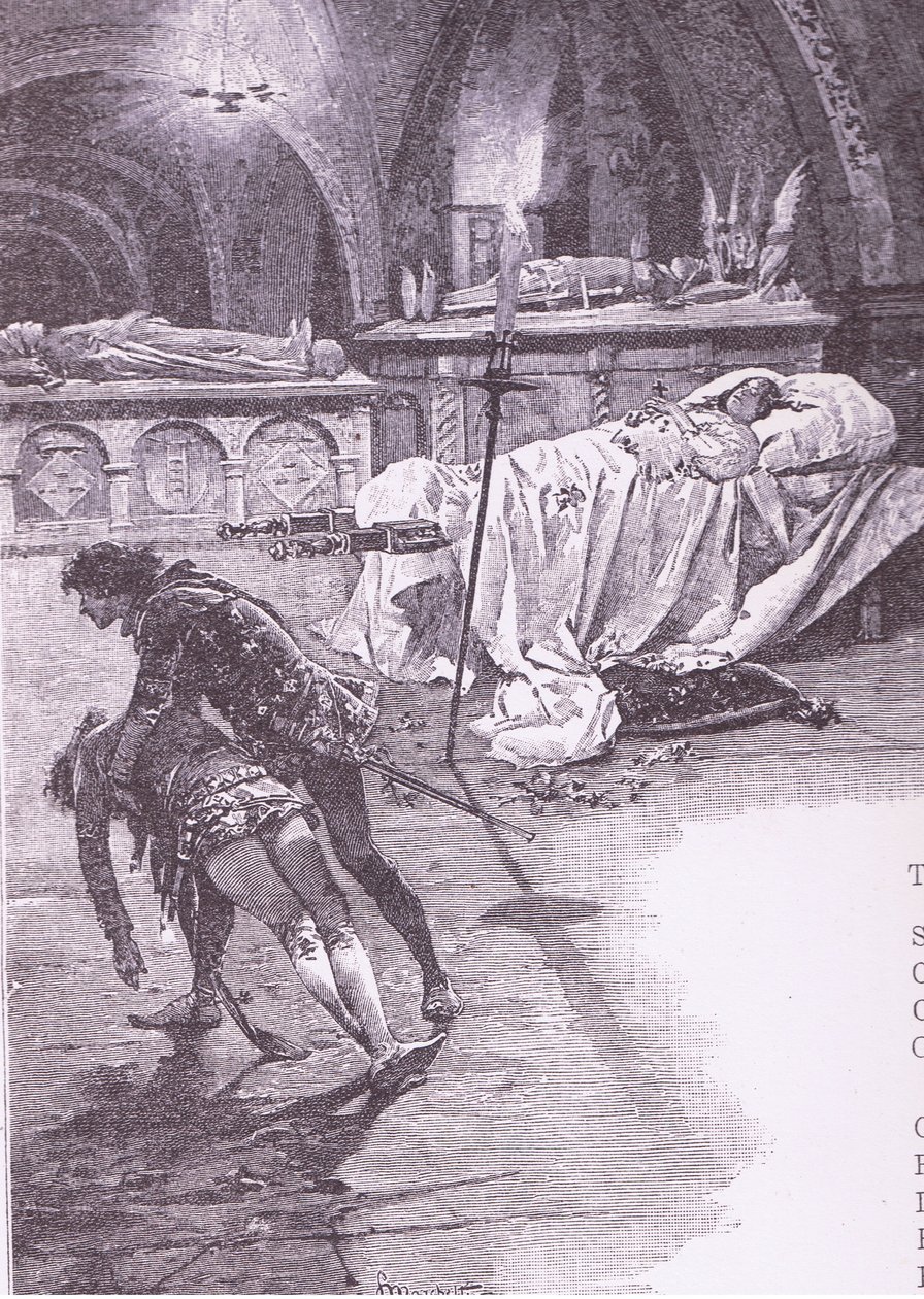 फेयर जूलियट कि withangels dost बनी हुई है।, Romeo और Juliet से चित्रण द्वारा लुडोविको मार्खेती