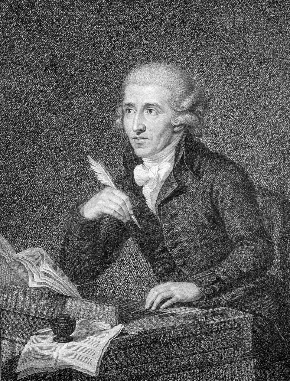जोसफ हेडन (1732-1809) शियावोननेट्टी, 1792 द्वारा उत्कीर्ण द्वारा लुडविग गुटेनब्रन