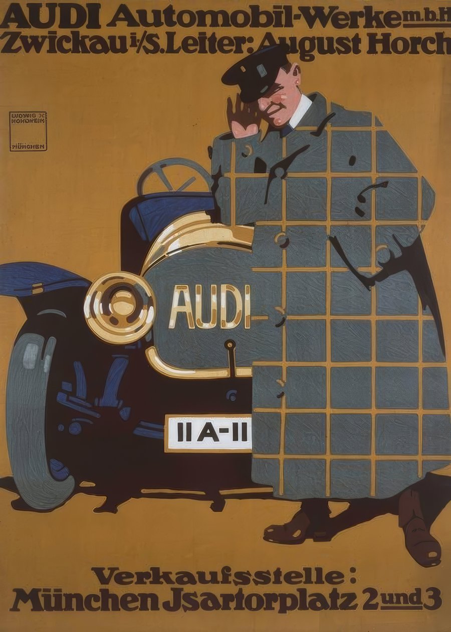 AUDI Automobil-Werke mb H. Zwickau i. एस नेता: अगस्त Horch द्वारा लुडविग होहल्विन