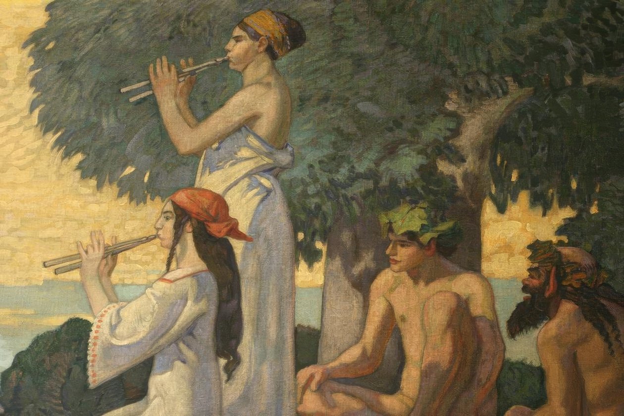 Dionysoszug द्वारा लुडविग वॉन हॉफमैन