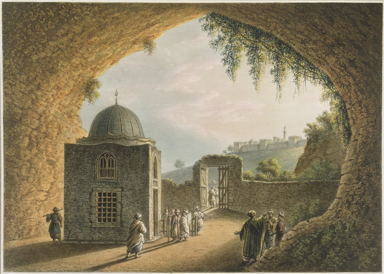 यिर्मयाह का मकबरा, पब। विलियम वत्स द्वारा, 1801 द्वारा लुइगी मेयर