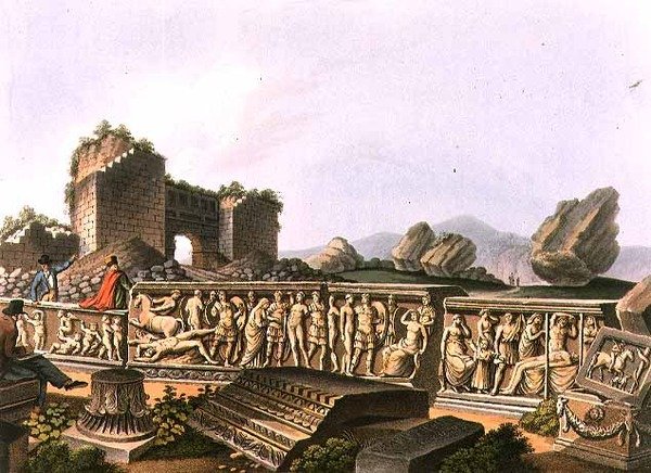 इफिसुस में टुकड़े द्वारा लुइगी (बाद में) मेयर