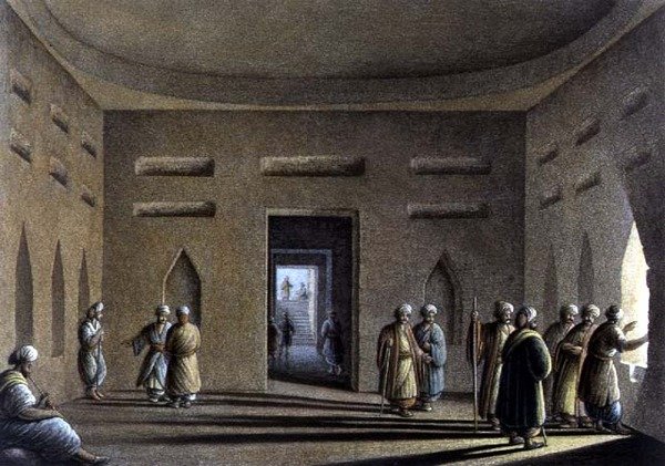 सीरिया के तट पर स्मारक, प्लेट 2, पब। विलियम वाट्स द्वारा द्वारा लुइगी (बाद में) मेयर