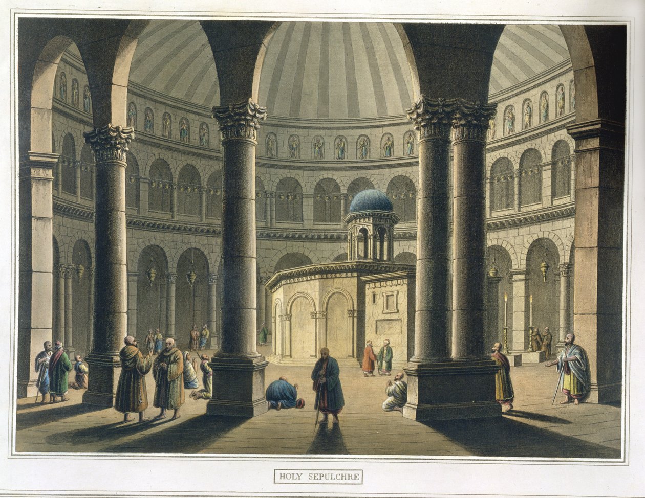 पवित्र सेपुलकर, पब। विलियम वत्स द्वारा, 1806 द्वारा लुइगी मेयर