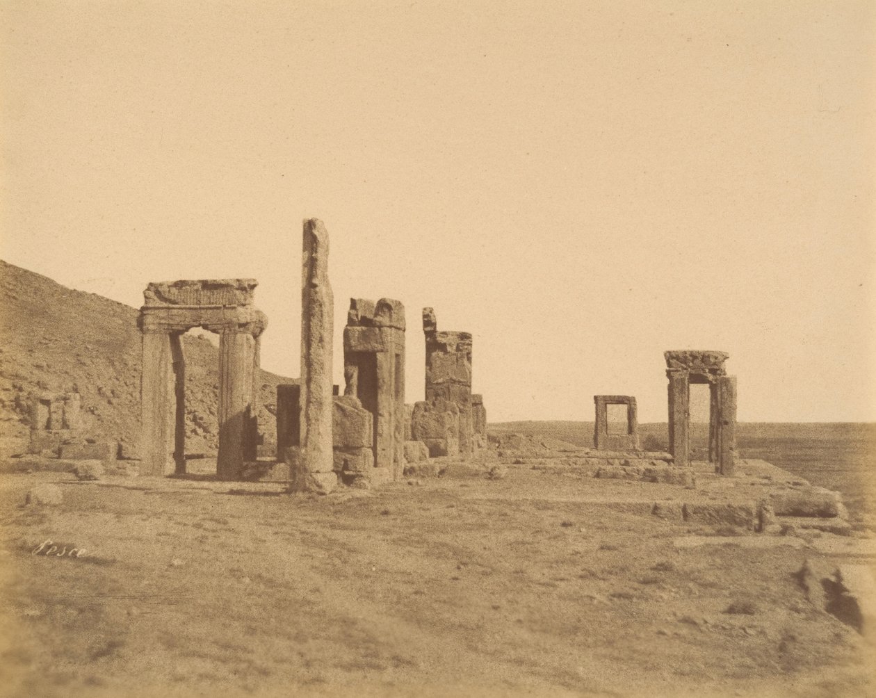 12 [पर्सेपोलिस, डब्ल्यू: बहाली से पहले, 1840-60 के दशक। द्वारा लुइगी पेस