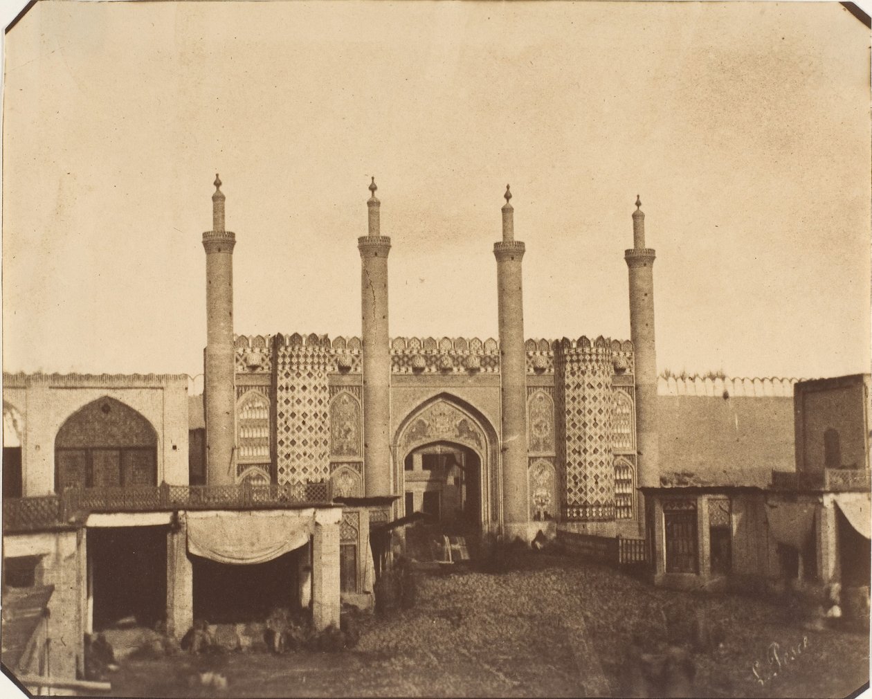 [द न्यू गेट, तेहरान], 1850। द्वारा लुइगी पेस
