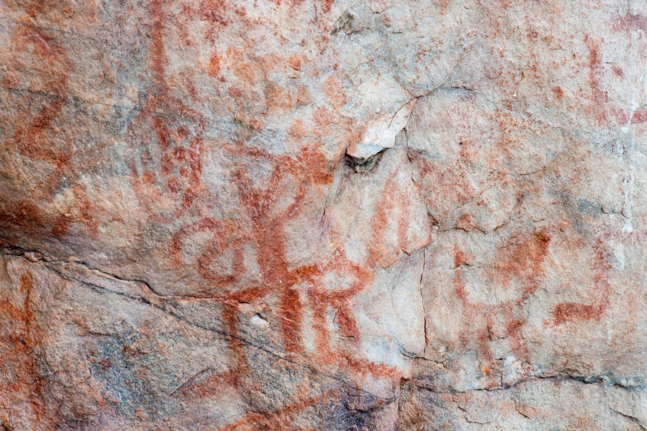 चित्रलेखन, Faical, San Ignacio, Cajamarca, पेरू, 2015। द्वारा लुइस रोसेंडो।
