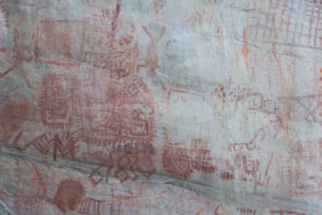 चित्रलेखन, Faical, San Ignacio, Cajamarca, पेरू, 2015। द्वारा लुइस रोसेंडो।