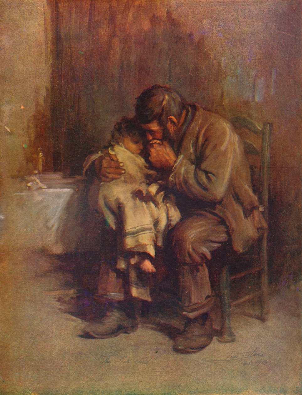 'मदरलेस', c1899, 1914 द्वारा ल्यूक फीलडेस