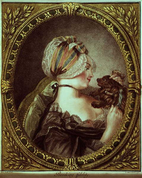 लुई मारिन बोनट द्वारा उकेरी गई उत्तेजक निष्ठा (1743-93) द्वारा एमए (बाद) परेल