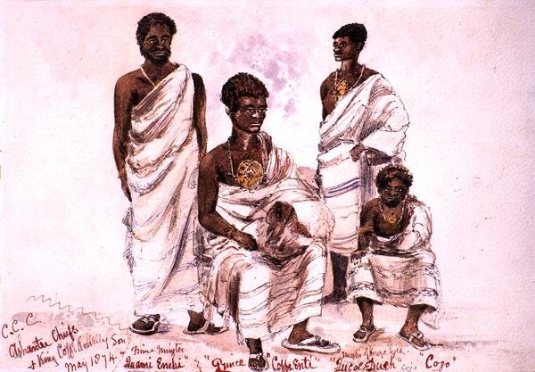 'सीसीसी अशांति प्रमुख और किंग कॉफ़ी कोल्ली सोन' द्वारा एमबी मैली