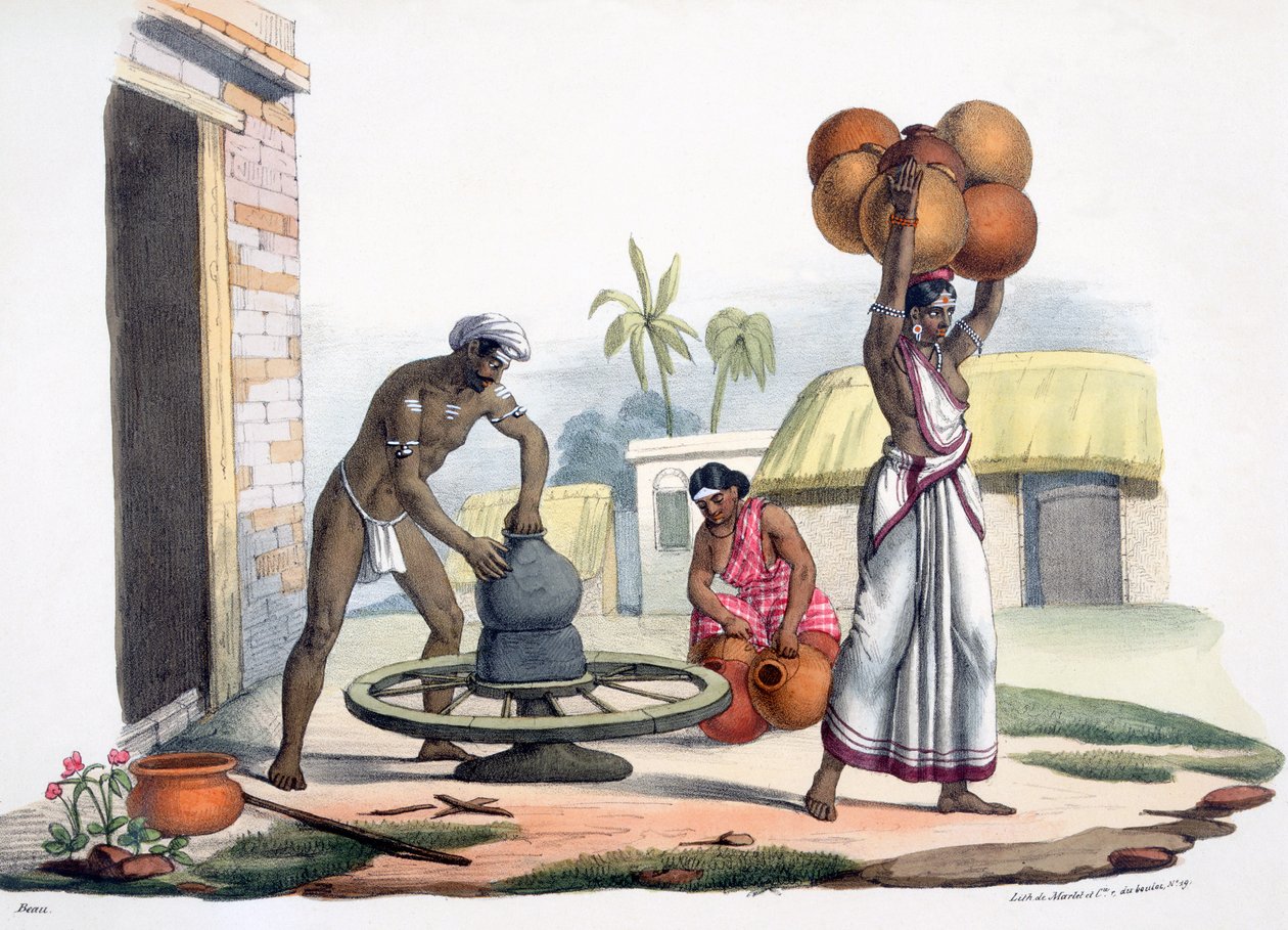 ए पॉटर, 1827-35 द्वारा मुझे बर्नौफ