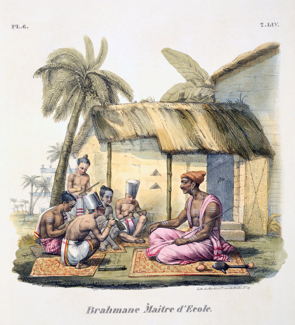 ब्राह्मण स्कूलमास्टर, 1827-35 द्वारा मुझे बर्नौफ