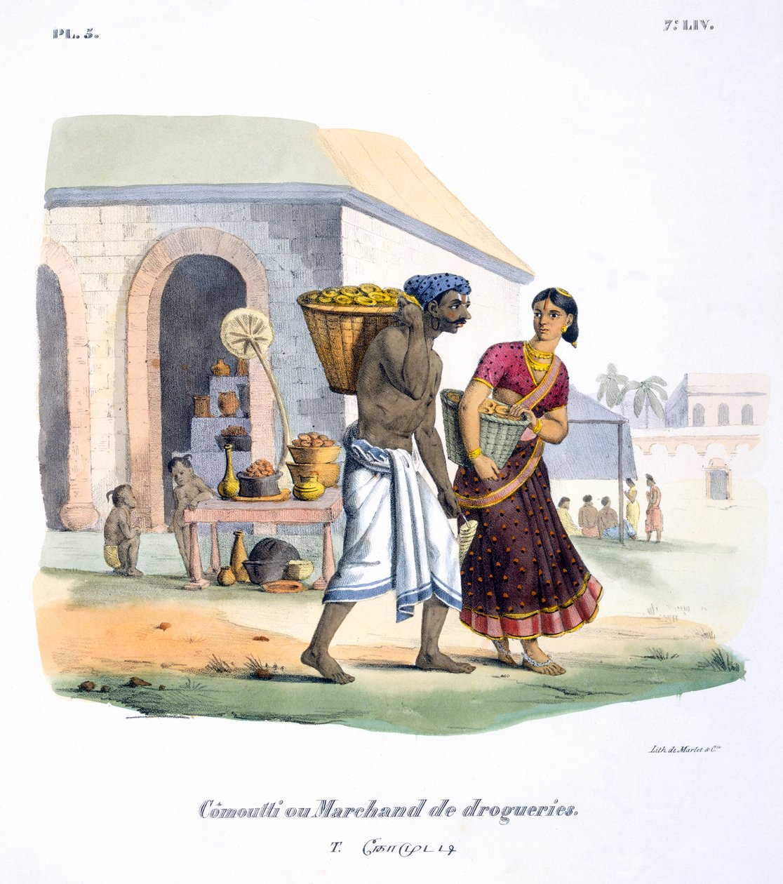ड्रग मर्चेंट, 1827-35 द्वारा मुझे बर्नौफ
